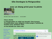 Tablet Screenshot of gite-dordogne-la-perigourdine.com